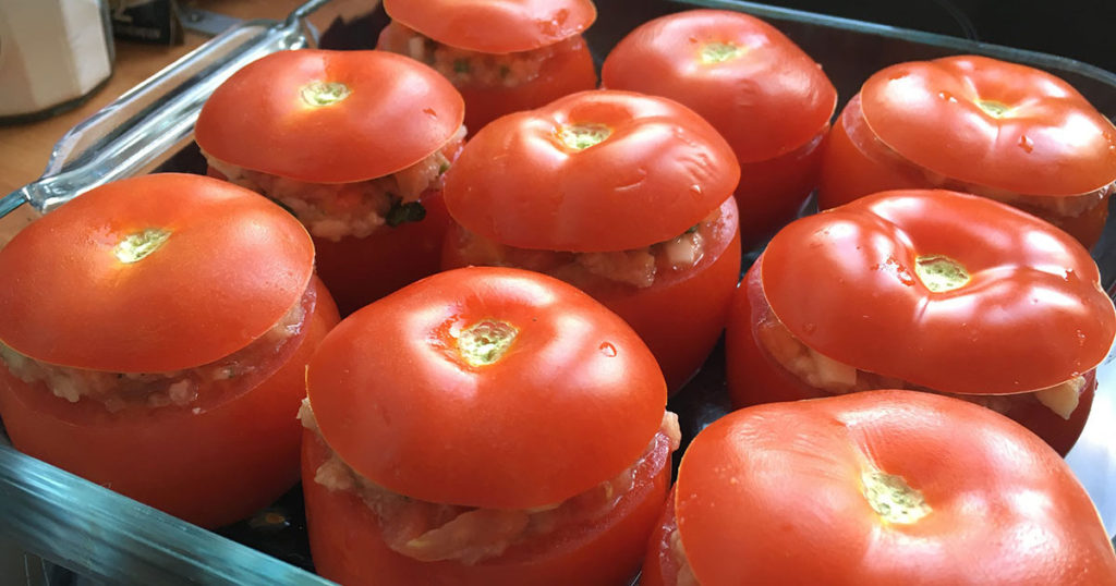Tomates garnies